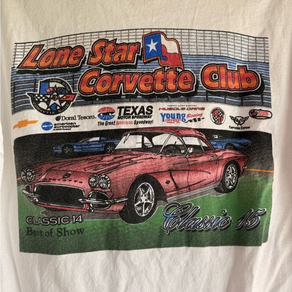 Vintage Corvette Club Tshirt 🏎️ - Picture 5 of 5